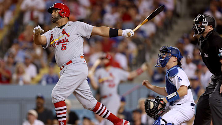 Albert Pujols consiguió los 700 jonrones en su visita a los Dodgers