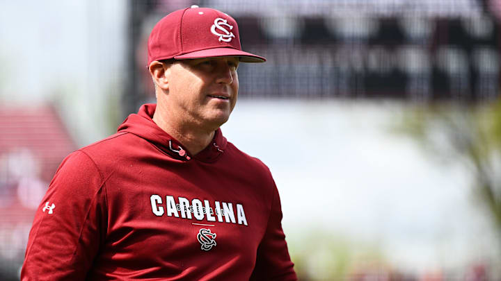 South Carolina baseball coach Mark Kingston