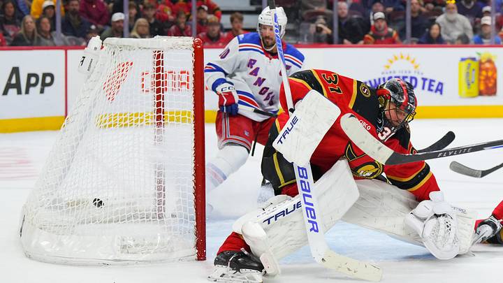 Jonas Johansson made his debut for the Ottawa Senators on Saturday night. He earned himself his first win of the season and also collected his first NHL point. Jonas Johansson made his debut for the Ottawa Senators on Saturday night. He earned himself his first win of the season and also collected his first NHL point.