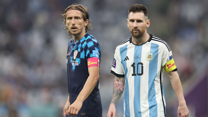 Luka Modric, Lionel Messi