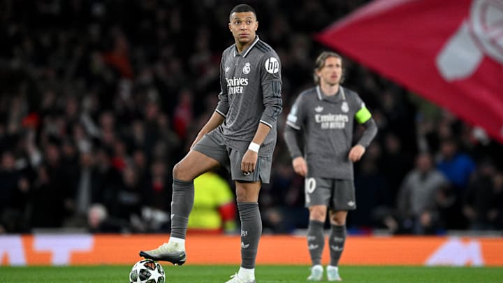 Mbappé passou em branco em Londres