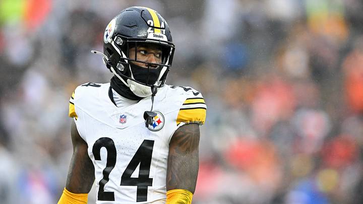 Pittsburgh Steelers cornerback Joey Porter Jr. Pittsburgh Steelers cornerback Joey Porter Jr.