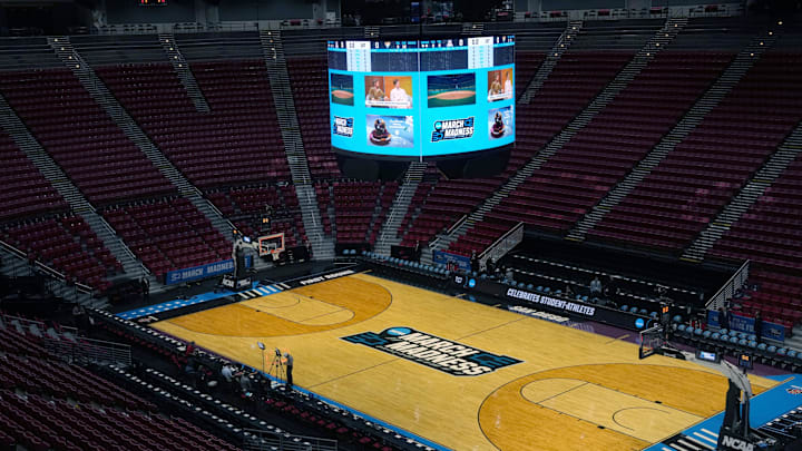 The NCAA has sued DraftKings for its marketing around March Madness. The NCAA has sued DraftKings for its marketing around March Madness.