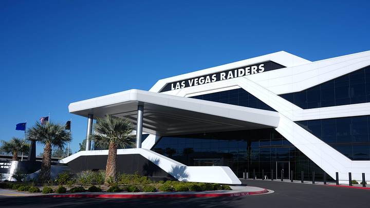 Jun 9, 2026; Henderson, NV, USA; A general overall view of the Las Vegas Raiders headquarters and practice facility at the Intermountain Health Performance Center. Mandatory Credit: Kirby Lee-Imagn Images Jun 9, 2026; Henderson, NV, USA; A general overall view of the Las Vegas Raiders headquarters and practice facility at the Intermountain Health Performance Center. Mandatory Credit: Kirby Lee-Imagn Images