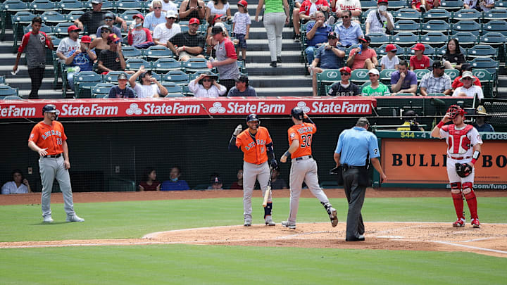 Houston Astros v Los Angeles Angels
