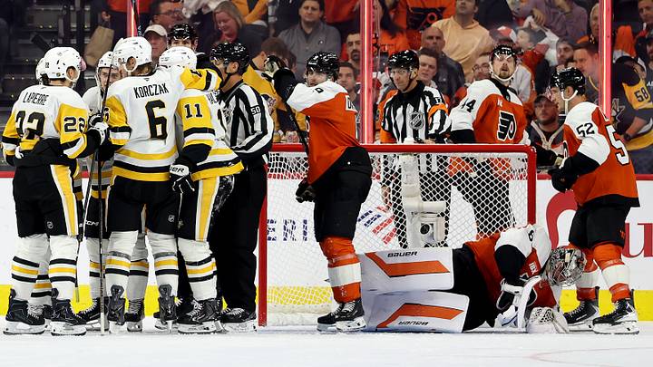 Pittsburgh Penguins v Philadelphia Flyers Pittsburgh Penguins v Philadelphia Flyers