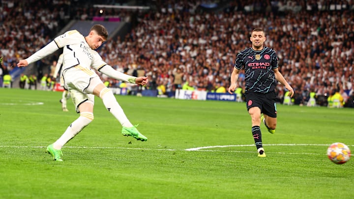 Real Madrid CF v Manchester City: Quarter-final First Leg - UEFA Champions League 2023/24