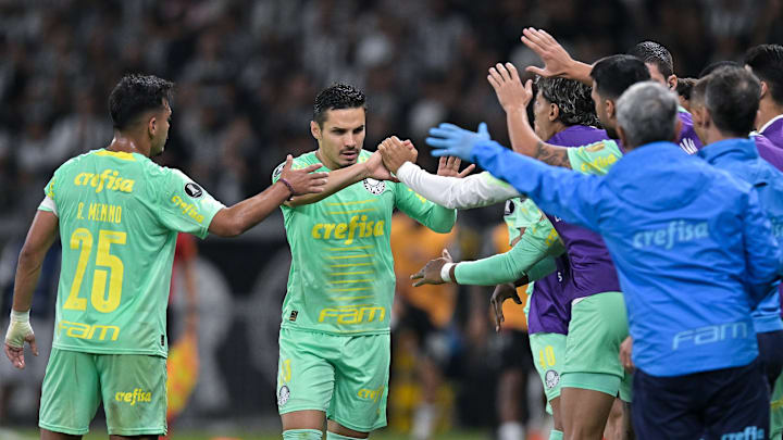 Veiga foi o autor do gol que definiu a vitória palmeirense em Belo Horizonte