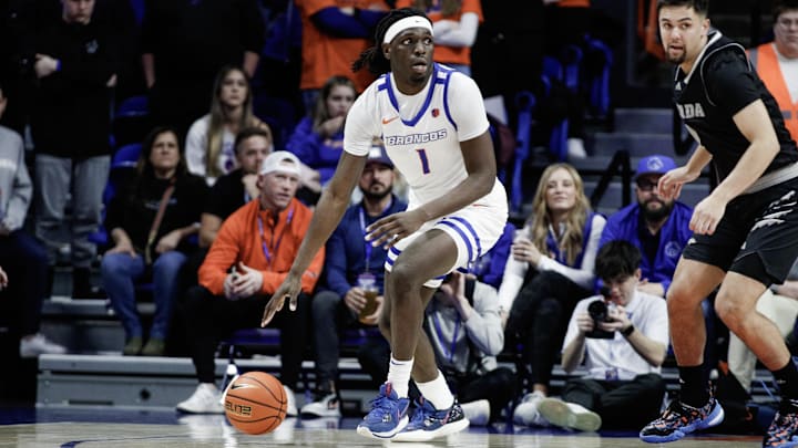 Boise State Broncos forward O'Mar Stanley.