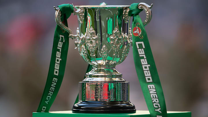 The Carabao Cup in all its glory The Carabao Cup in all its glory