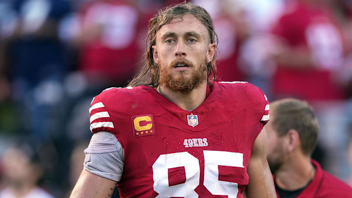 San Francisco 49ers tight end George Kittle (85)