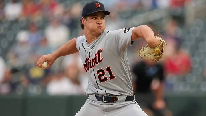 Detroit Tigers starting pitcher Jackson Jobe (21) throws a pitch at Target Field. Credit: Jesse Johnson-Imagn Images Detroit Tigers starting pitcher Jackson Jobe (21) throws a pitch at Target Field. Credit: Jesse Johnson-Imagn Images