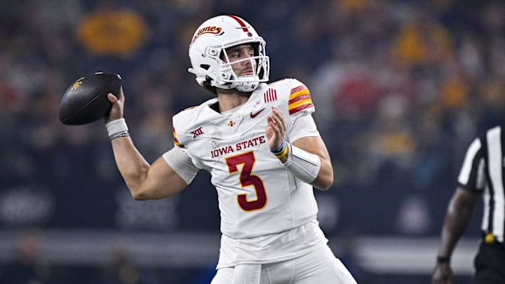 Rocco Becht looks to lead Iowa State to another strong season in 2025 after winning 11 games last year. Rocco Becht looks to lead Iowa State to another strong season in 2025 after winning 11 games last year.