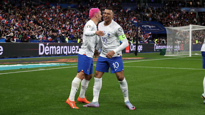 Antoine Griezmann, Kylian Mbappe, France, PSG