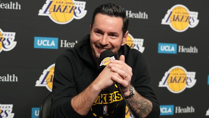 Los Angeles Lakers head coach JJ Redick