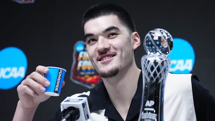 Purdue Boilermakers center Zach Edey (15) during the AP player of the year