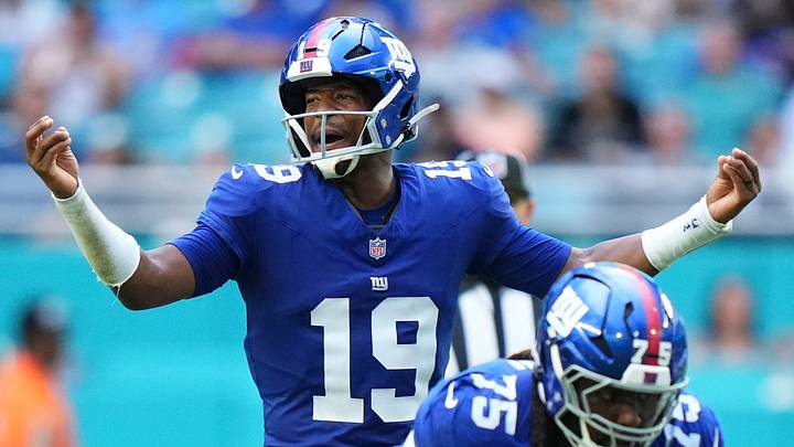 New York Giants quarterback Jameis Winston New York Giants quarterback Jameis Winston
