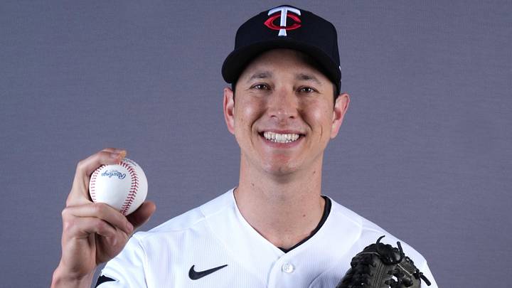 Minnesota Twins right-handed pitcher Matt Bowman (51) poses for a portrait during photo day at Hammond Stadium.