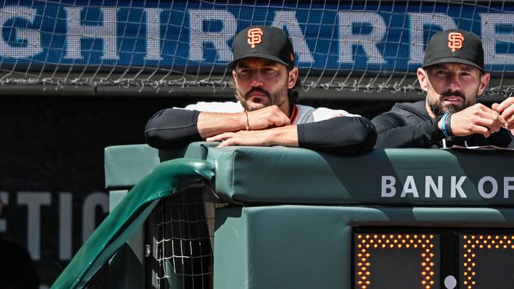 San Francisco Giants Manager Tony Vitello looks on from the dugout at Oracle Park. Credit: Justine Willard-Imagn Images San Francisco Giants Manager Tony Vitello looks on from the dugout at Oracle Park. Credit: Justine Willard-Imagn Images