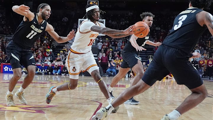 Keshon Gilbert remains day-to-day alongside Curtis Jones for Iowa State.