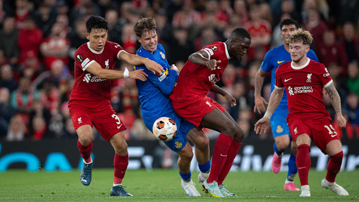 Em Anfield, o Liverpool bateu o Union SG por 2 a 0.