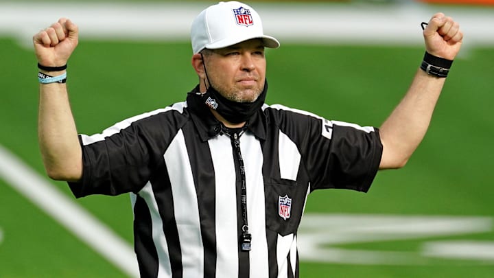 NFL referee Brad Rogers.
