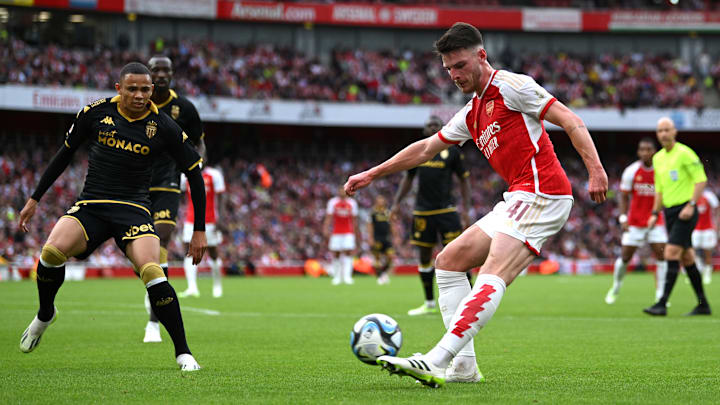 Arsenal face Monaco in the Champions League on Wednesday night