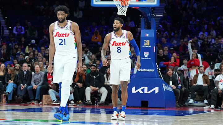 Joel Embiid, Paul George, Philadelphia 76ers
