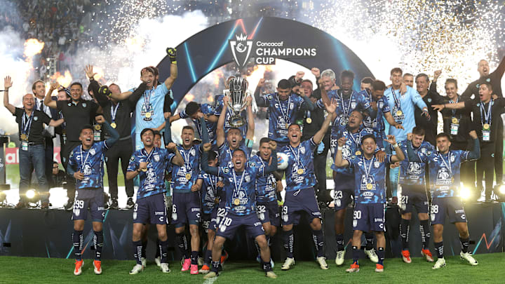 Pachuca is the reigning champion of the Concacaf Champions Cup