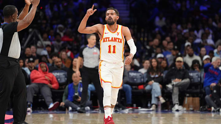 Atlanta Hawks guard Trae Young. 