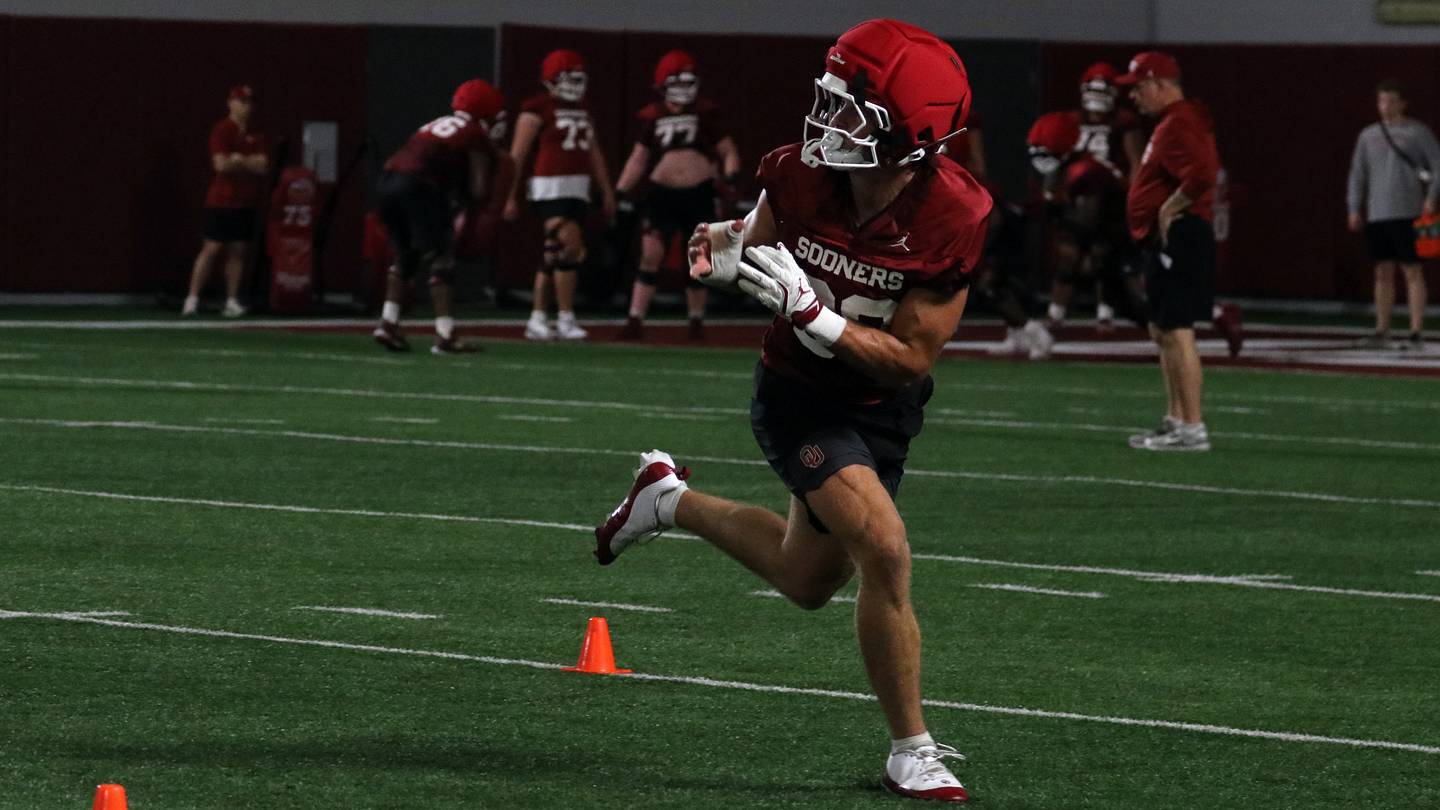 Oklahoma Transfer TE Jack Van Dorselaer Sees Value in Last Year’s Growing Pains