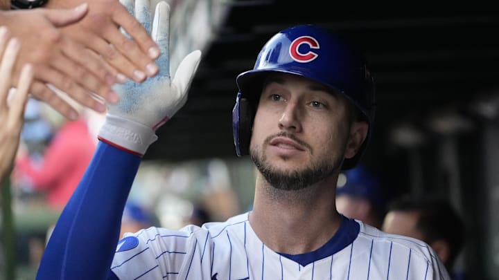 Kyle Tucker is greeted in the dugout when playing against the San Diego Padres. Kyle Tucker is greeted in the dugout when playing against the San Diego Padres.