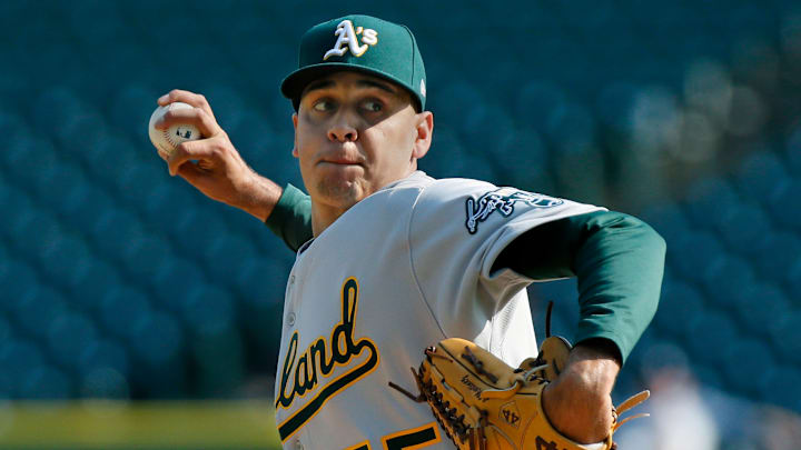 El mexicano Adrián Martínez debutó en la MLB como jugador de Oakland 