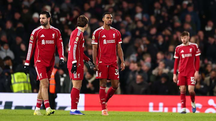 Liverpool took the lead and conceded in stoppage time at Craven Cottage.