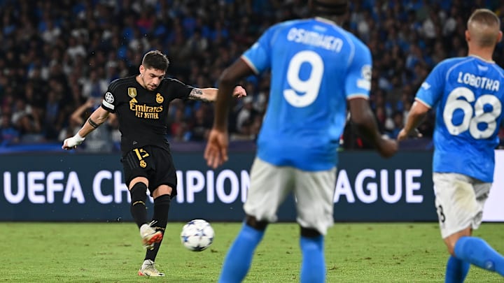 Real Madrid are in the same 2023/24 Champions League group as Napoli