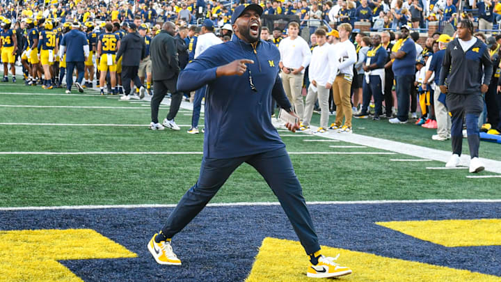 Sherrone Moore, New Mexico v Michigan