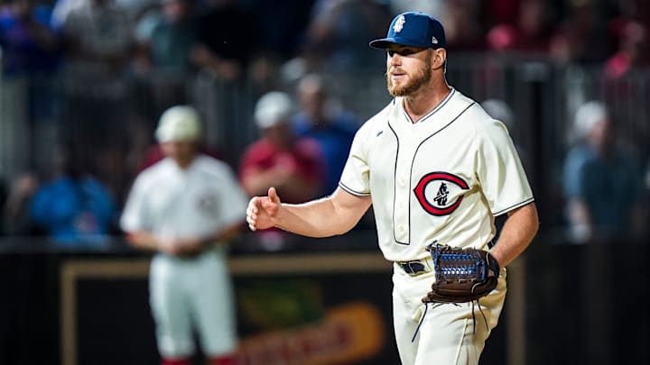 Chicago Cubs' Rowan Wick.