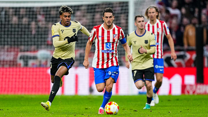 Atleti goleou o Barça na partida de ida, em Madrid