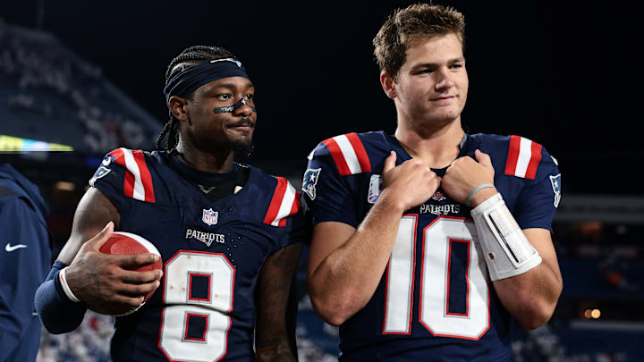 New England Patriots, Stefon Diggs, Drake Maye