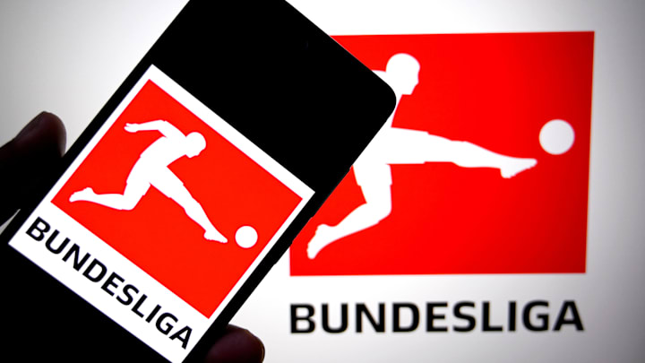 In this photo illustration, Bundesliga logo is seen...