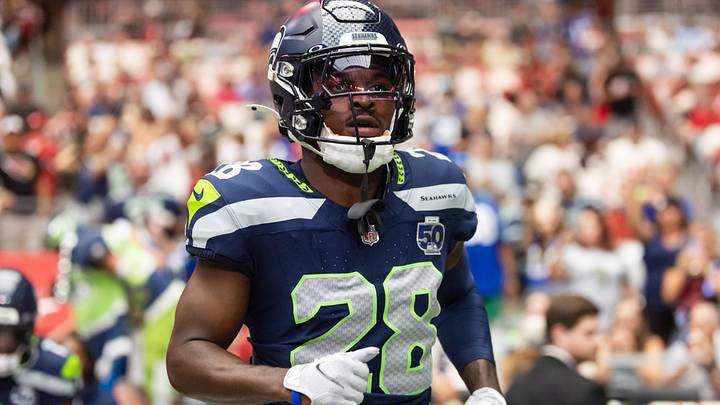 Seattle Seahawks cornerback Nehemiah Pritchett against the Arizona Cardinals at State Farm Stadium. Seattle Seahawks cornerback Nehemiah Pritchett against the Arizona Cardinals at State Farm Stadium.