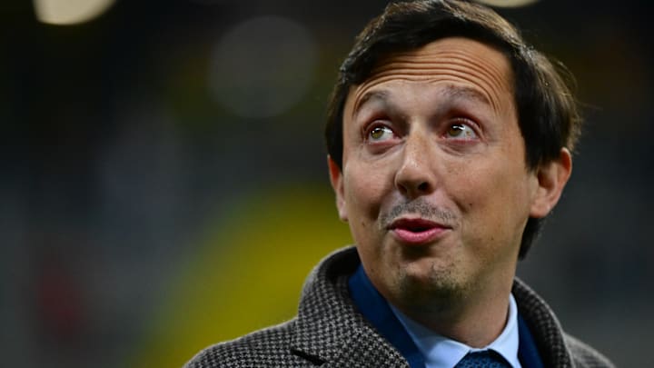 Le président de l'Olympique de Marseille, Pablo Longoria