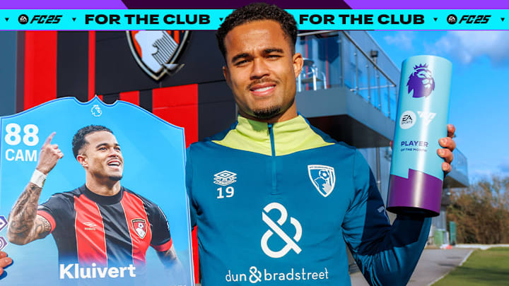 Justin Kluivert has picked up the player gong