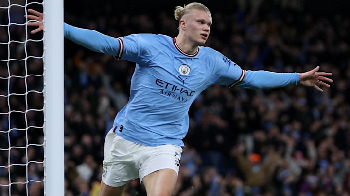 Erling Haaland a inscrit 8 buts cette semaine en deux matchs.