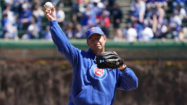 Los Angeles Dodgers v Chicago Cubs - Game One Los Angeles Dodgers v Chicago Cubs - Game One