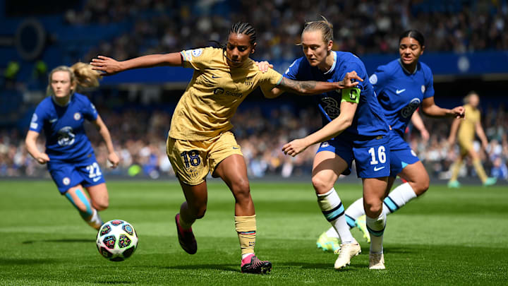 Barcelona e Chelsea disputam uma das vagas para a final da Champions Feminina