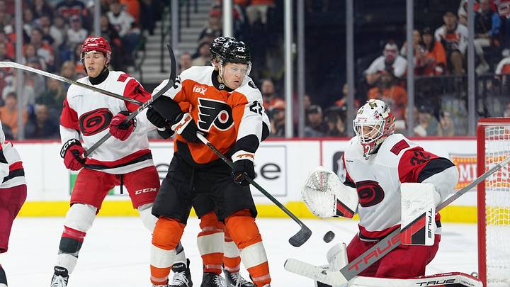 The Flyers are home underdogs against the Hurricanes.