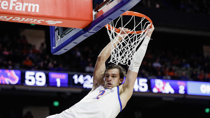Boise State Broncos forward Tyson Degenhart.
