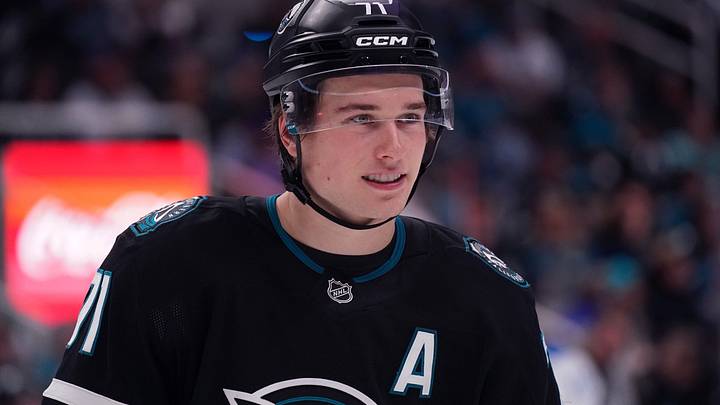 Mar 30, 2026; San Jose, California, USA; San Jose Sharks center Macklin Celebrini (71) Mar 30, 2026; San Jose, California, USA; San Jose Sharks center Macklin Celebrini (71)