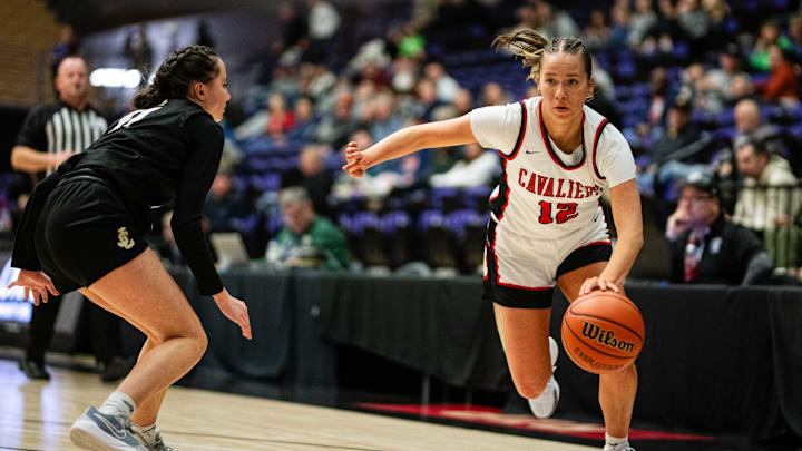 Reyce Mogel and Clackamas face McMinnville in a 6A girls basketball state quarterfinal Wednesday at the University of Portland.